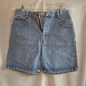 St. John's Bay Denim Mom Shorts